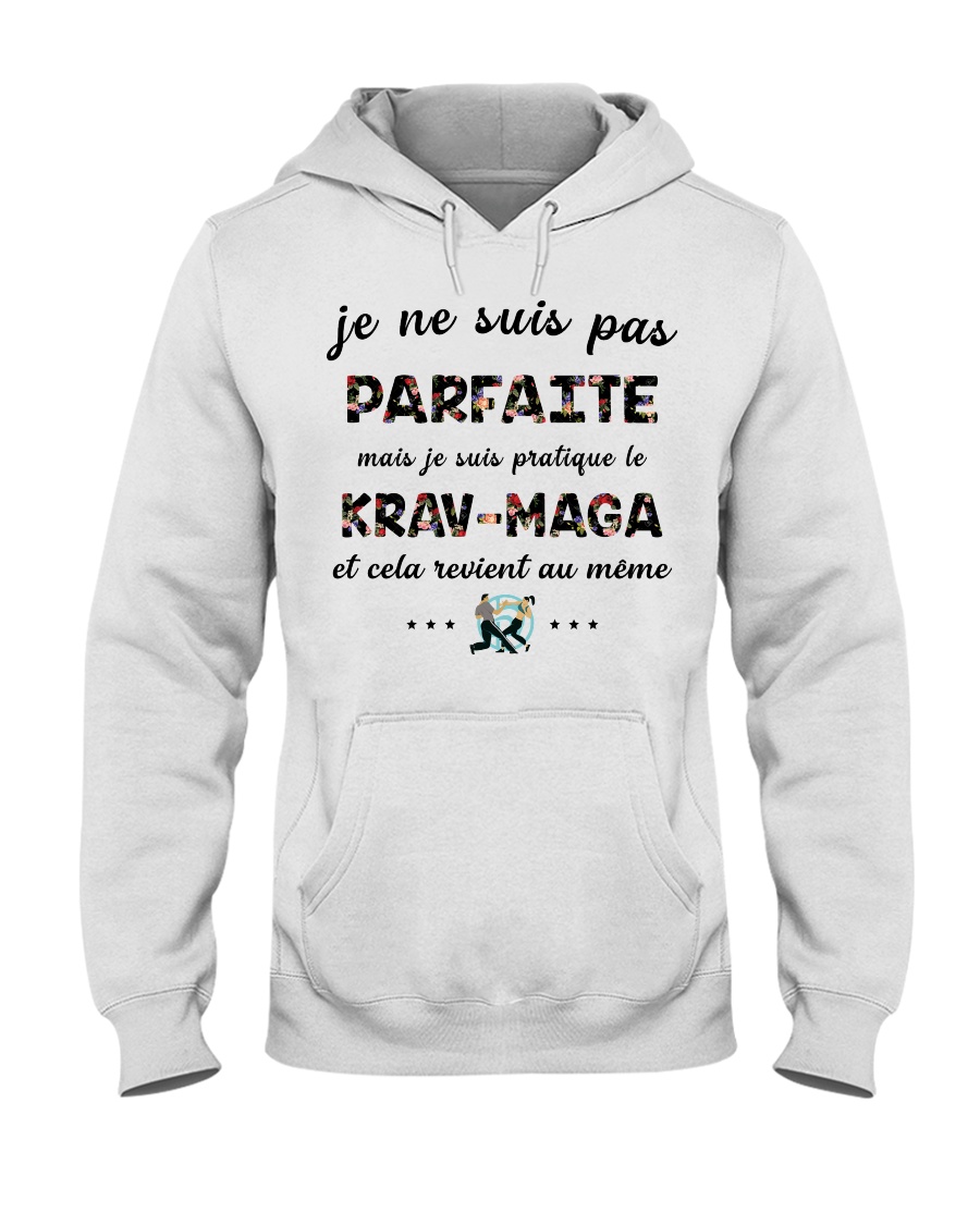 Krav-maga - Je ne Suis Pas Parfaite Hooded Sweatshirt
