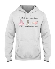 Simple Dancer North Carolina Hooded Sweatshirt front