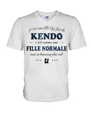 Fille Normale - Kendo V-Neck T-Shirt thumbnail