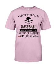 baseball-weekend forecast-cooking Classic T-Shirt thumbnail
