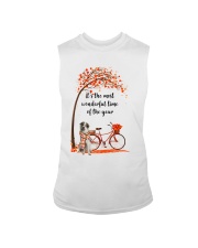Great Pyrenees Dog - Autumn Sleeveless Tee thumbnail