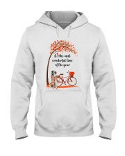 Great Pyrenees Dog - Autumn Hooded Sweatshirt front
