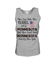 Minnesota girl - you can Unisex Tank thumbnail