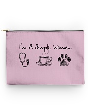 Nurse - simple woman Accessory Pouch tile