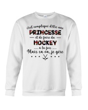 Hockey - c'est compliqué Crewneck Sweatshirt thumbnail