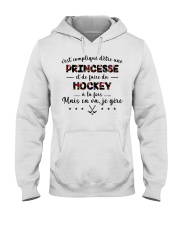 Hockey - c'est compliqué Hooded Sweatshirt front