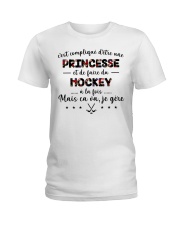 Hockey - c'est compliqué Ladies T-Shirt thumbnail