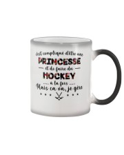 Hockey - c'est compliqué Color Changing Mug thumbnail