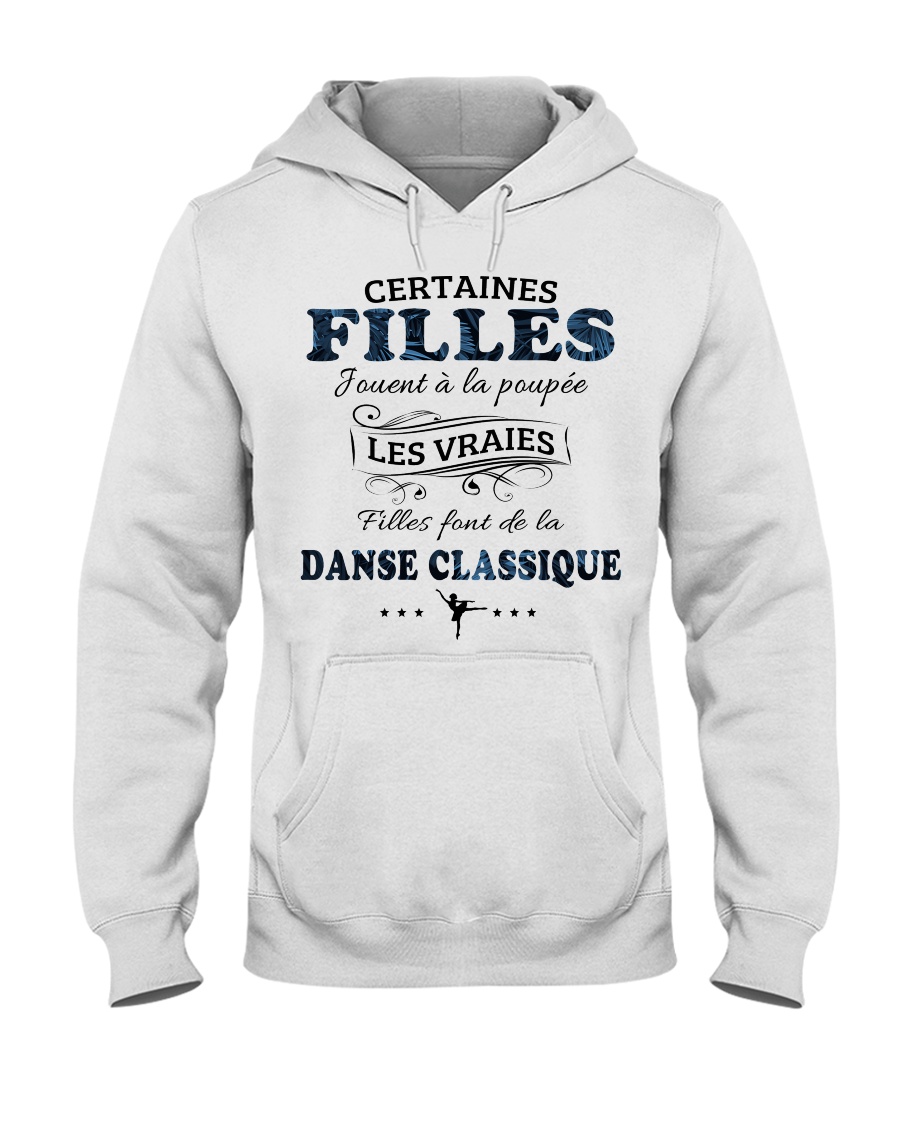Filles Font De La Danse Classique Hooded Sweatshirt