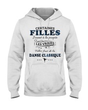 Filles Font De La Danse Classique Hooded Sweatshirt front