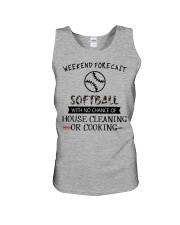 softball-weekend forecast-cooking Unisex Tank thumbnail