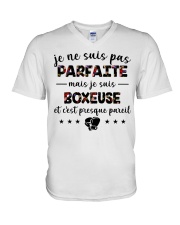 Boxeuse - et c'est presque pareil ha V-Neck T-Shirt thumbnail