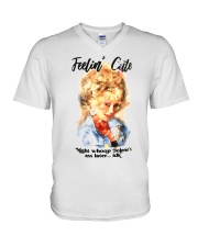 Only 14 Today V-Neck T-Shirt thumbnail
