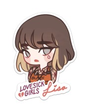 Lisa Sticker - Single (Vertical) front