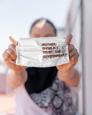 Mother should I trust the government Cloth face mask aos-face-mask-lifestyle-07