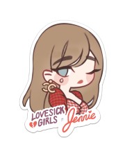 Jennie Sticker - Single (Vertical) front