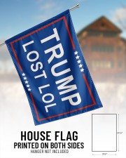 Trump lost lol 29.5"x39.5" House Flag aos-house-flag-29-5-x-39-5-ghosted-lifestyle-01