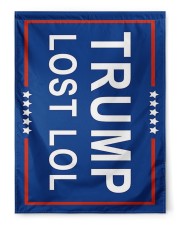 Trump lost lol 29.5"x39.5" House Flag front