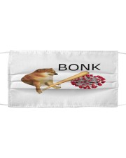 Cheems virums Bonk Cloth face mask front
