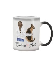 German Shepherd Mom Color Changing Mug tile