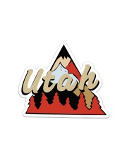 Utah Sticker - Single (Horizontal) front