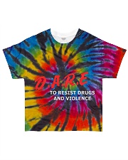 Dare to resist drugs and violence All-over T-Shirt front