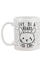 Shy Bi and Ready to cry Mug back