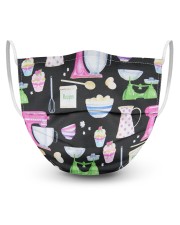 Baking recipe 3 Layer Face Mask - Single front