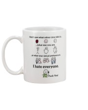 I hate everyone Mug back