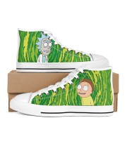 Exclusive Edition Rick and Morty Men's High Top White Shoes tile