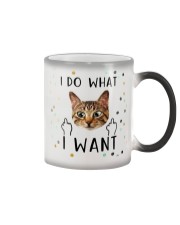 I Do What I Want Color Changing Mug thumbnail