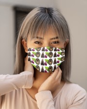 Bears Battlestar Galactica Beets Cloth face mask aos-face-mask-lifestyle-18
