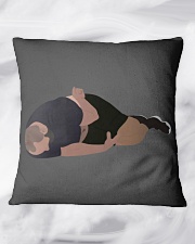 He is tired Square Pillowcase aos-pillow-square-front-lifestyle-3