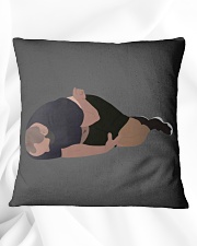 He is tired Square Pillowcase aos-pillow-square-front-lifestyle-33