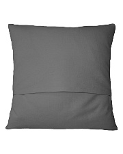 He is tired Square Pillowcase back