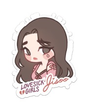 Jisoo Sticker - Single (Vertical) front