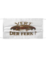 Vert Der Ferk Cloth face mask front