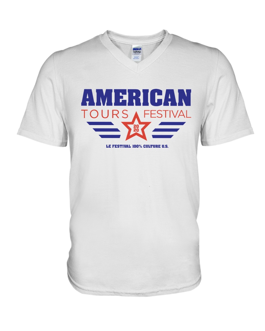 American Tours Festival 2020 Shirt V-Neck T-Shirt