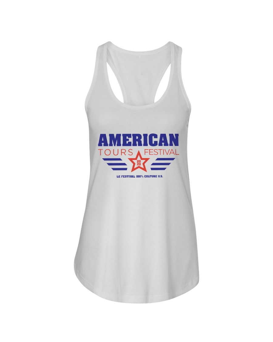 American Tours Festival 2020 T Shirt Ladies Flowy Tank