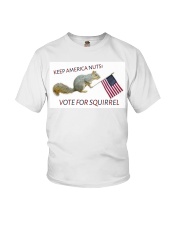 Vote for Squirrel 2020 Youth T-Shirt thumbnail