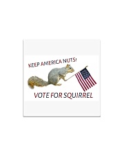 Vote for Squirrel 2020 Square Magnet thumbnail