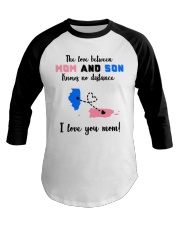PUERTO RICO ILLINOIS LOVE BETWEEN MOTHER SON Baseball Tee thumbnail