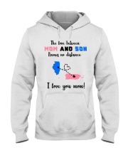 PUERTO RICO ILLINOIS LOVE BETWEEN MOTHER SON Hooded Sweatshirt thumbnail