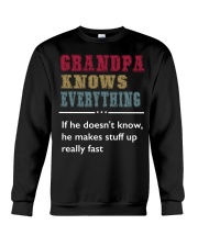 GRANDPA KNOWS EVERYTHING Crewneck Sweatshirt thumbnail