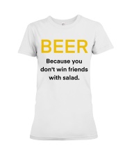 BEER WIN FRIENDS Premium Fit Ladies Tee thumbnail