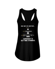 DND Stabbed Ladies Flowy Tank thumbnail