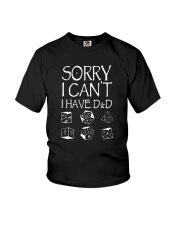 SORRY I CAN'T - I HAVE DnD Youth T-Shirt thumbnail