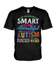 Autism Awareness V-Neck T-Shirt thumbnail