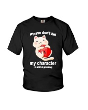 Cat Dungeon Please Dont Kill My Character Shirt Youth T-Shirt thumbnail