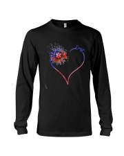 Heart Diamond Sunflower Emt Shirt Long Sleeve Tee thumbnail